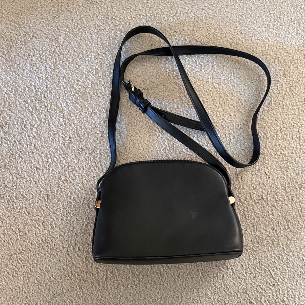 a new day Black Crossbody Bag